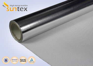 0.4mm Insulation Blanket Aluminum Foil Fiberglass Cloth 550C High Thermal Flange Cover