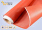 17.5 Oz. Fire Resistance Silicone Coated Fiberglass Fabric For Welding Curtains And Fire Blanket
