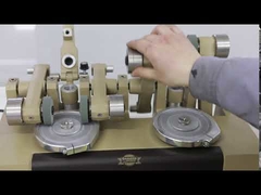 Teste de Abrasão em Tecido de Fibra de Vidro Revestido com PU 3