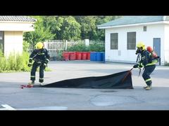 O cobertor contra incêndio para carros EV