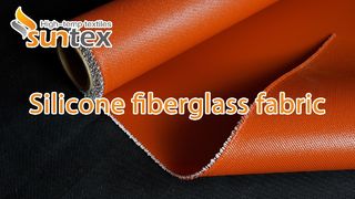 Tecido de fibra de vidro revestido de silicone