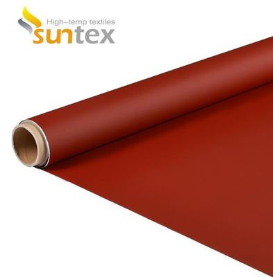 High Performance Fire Curtain Fabric with 550°C Temperature Resistance, 0.6mm Thickness, and EN-13501 Certification