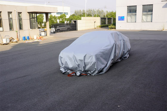 Extra Large Gray EV Fire Blanket with 550℃/1000℃ Thermal Resistance for Fire Pit Mat