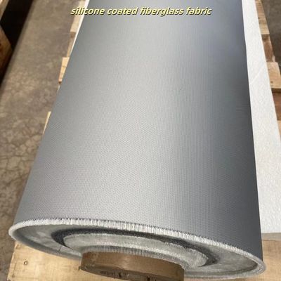 Silicone Coated Fiberglass Fabric - E-Glass, High Temperature Resistant