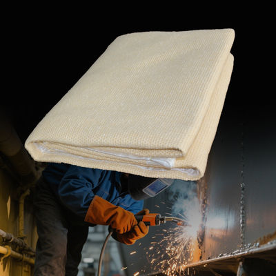 Fiberglass Welding Blanket Fire Resistant Thermal Insulation 550C