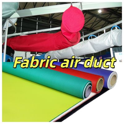 PU Coated Fiberglass Fabric Fire Resistant for Duct Systems