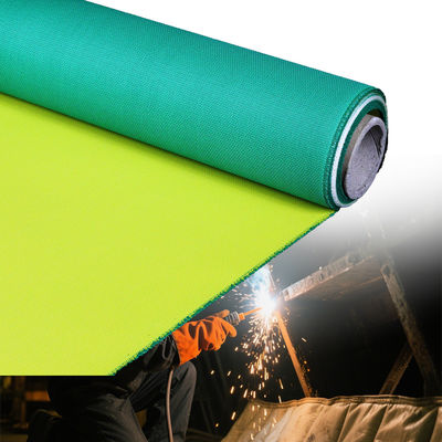 Double Sided Silicone Coated Fiberglass Cloth with 50 m / 100 m Roll Length Weatherproof and Water Repellent