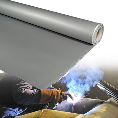 Silicone Coated Fiberglass Fabric with 260℃ Heat Resistance 400 g/sqm Weight and 0.3 mm Thickness for Thermal Insulation