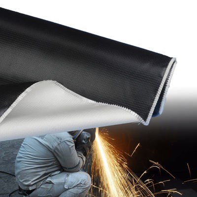Flexible Heat Resistant Silicone Coated Fiberglass Fabric with 260℃ Continuous Thermal Protection 0.3 mm Thickness and 400 g/sqm Weight