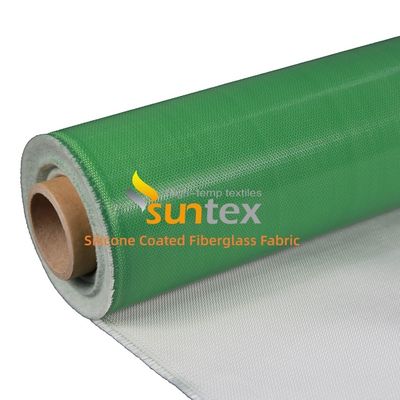 Weatherproof Water Repellent Silicone Coated Fiberglass Fabric with 50 m / 100 m Roll Length