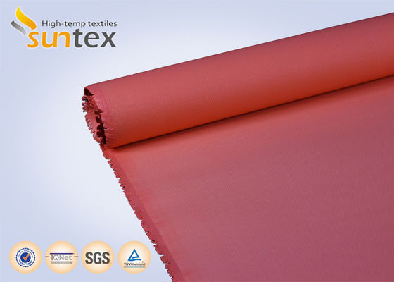 16 oz Acrylic Coated Fiberglass Fabric with Weave-set Treatment for Fire Blankets Resistant to 550 Degree C