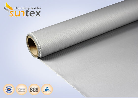 Double Sided Silicone Rubber Coated Fiberglass Cloth – Heat & Chemical Resistant, 0.3 mm Thickness, Alkali Free
