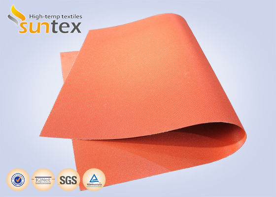 Durable Fire Protection Silicone Coated Fiberglass Fabric with High Temperature Resistance for Metalworking