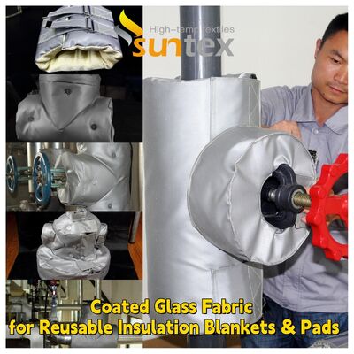 1000°C Temperature Resistant Fiberglass Cloth Thermal Insulation Fabric with Water and Oil Resistance in Customizable Sizes