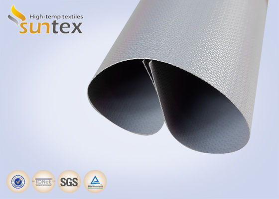 Soft and Durable PTFE Coated Fiberglass Fabric with Fire Resistance, Easy Fabrication and 550℃ Temperature Resistance for Industrial Covers