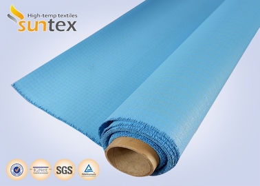 Grey Thermal Fireproof Silicone Rubber Coated Fiberglass Cloth Insulating Heat Resistant Silicone Fiberglass Fabric