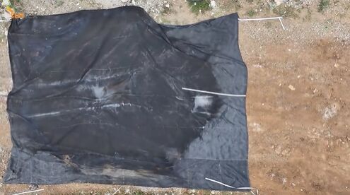 Suntex Car Fire Blanket with Easy Deployment and Two-Person Operation in Convenient Storage Holdall