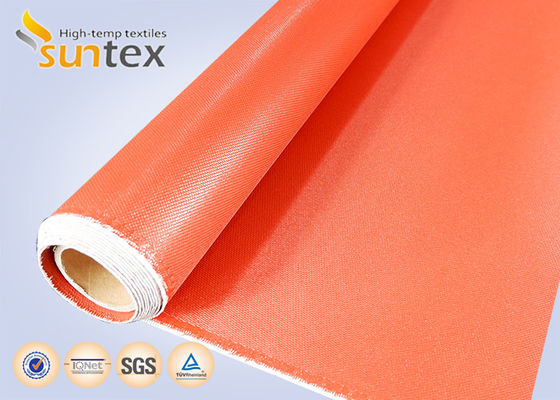 0.4mm Silicone Impregnated Fiberglass Cloth with Temperature Resistance