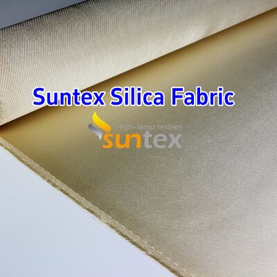 Custom High Silica Fiberglass Cloth with 96% SiO2 and Double Sides for 1000℃ Temperature Resistance