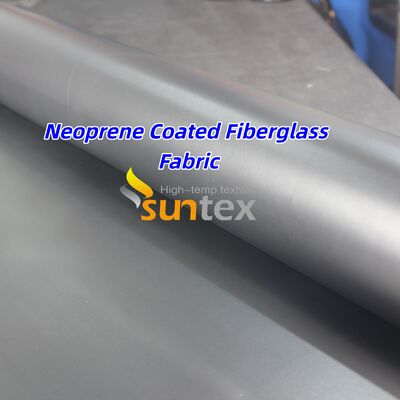 High Temperature Resistance Flame Retardant Neoprene Coated Fiberglass Fabric for Chemical Resistant Flexible Fabric Connector