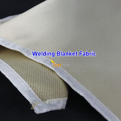 High Temperature Resistant Acrylic Coated Fiberglass Welding Blanket with Customizable Sizes