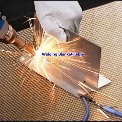 100% Fiberglass Welding Blanket Fire Blanket with 550°C Heat Resistance and Acrylic Coating