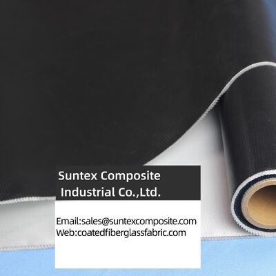 High Temperature Resistance Fireproof Silicone Coated Fiberglass Fabric with Customizable Width