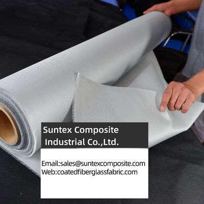 Fireproof High Temperature Resistant Silicone Coated Fiberglass Fabric for Industrial Applications