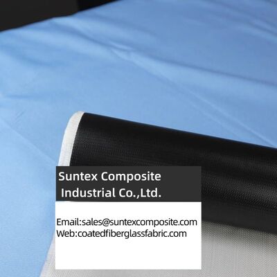 Waterproof Fireproof Double Sided Silicone Coated Fiberglass Fabric with High Temperature Resistance for Expansion Joints