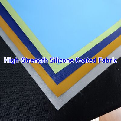 590 g/sqm Silicone Coated Fiberglass Fabric with 0.45 mm Thickness for Heat Resistant Insulation up to 550℃