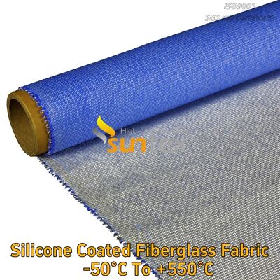 Fire Prevention Silicone Coated Fiberglass Fabric