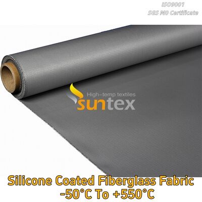 Fire Prevention Silicone Coated Fiberglass Fabric