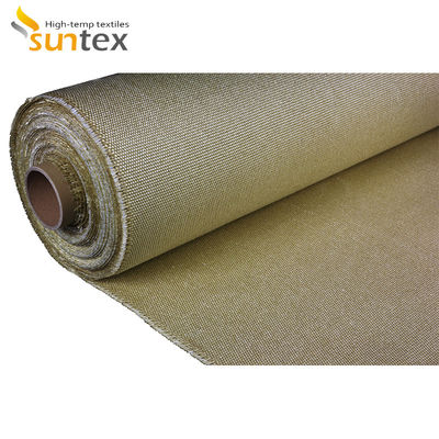 Vermiculite Coated Ceramic Fiber Fabric – Custom Color High Temperature Cloth