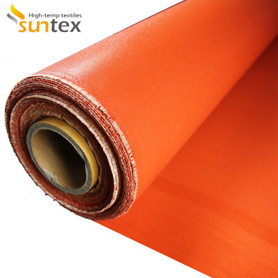 Heat Resistant Silicone Coated Fiberglass Cloth - Fireproof Insulation Fabric