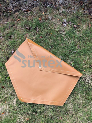 Fogo Pit Mat do silicone e fibra de vidro geral do pacote do fogo e esteira à prova de fogo do silicone para a plataforma de madeira