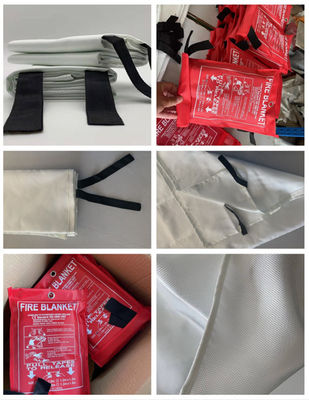 Industrial Fire Blanket Roll with 1000℃ Temperature Resistance and Vermiculite Coating for Heavy Duty Welding Protection