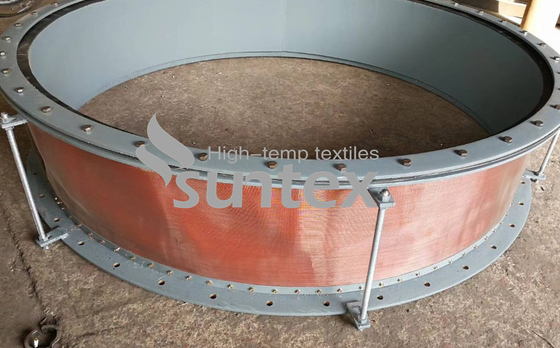 a borracha de silicone lateral grossa de 1mm revestiu compensadores flexíveis