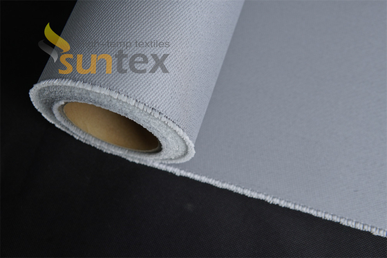 A borracha de silicone revestiu o soldador à prova de fogo resistente Blanket For Industrial, acampamento, fumadores e grades de pano da fibra de vidro