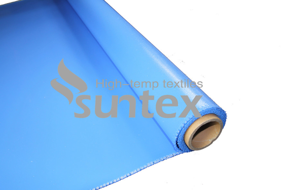 Pano revestido de grande resistência Oilproof impermeável da fibra de vidro da borracha de silicone