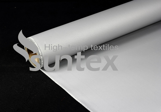 Cortinas de solda & cobertura de pano revestido resistente ao calor da fibra de vidro do silicone