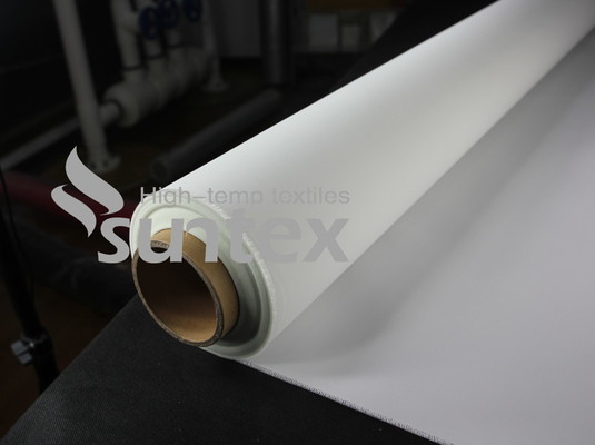 O plutônio alto resistente de alta temperatura do silicone revestiu a chama da fibra de vidro - tela retardadora para a cortina do fogo