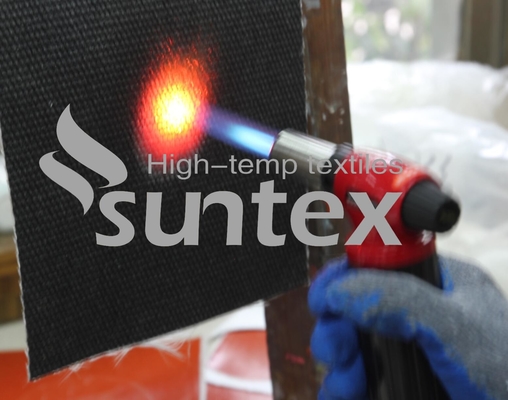 Isolação térmica da tela revestida resistente ao calor da fibra de vidro do silicone para a soldadura