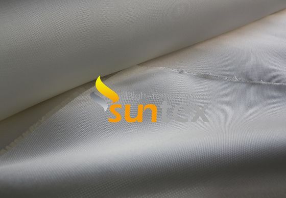 Durable High Temperature Fiberglass Cloth with 1000°C Heat Resistance and Vermiculite Coating for Chemical Resistant Fire Barrier Applications
