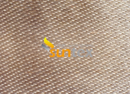 tela alta resistente de alta temperatura de pano da fibra de vidro do silicone 1000c