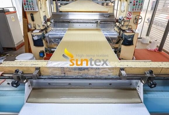 O silicone revestiu a tela de vidro para a tampa de revestimento removível da isolação