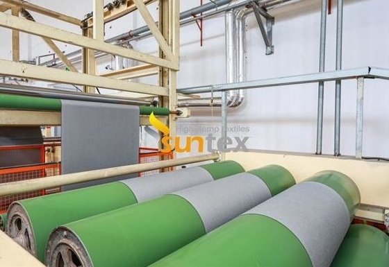 Pano revestido da fibra de vidro do silicone para a barreira de alta temperatura da isolação