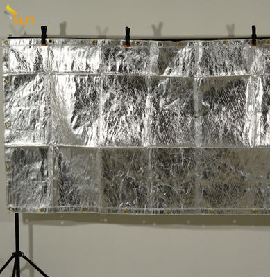 O silicone de alta temperatura da proteção revestiu o fogo da tela da fibra de vidro - resistente