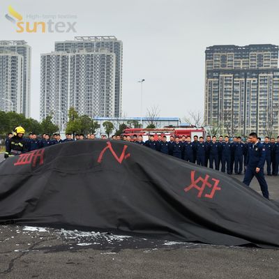 Coberturas de incêndio para veículos eléctricos com resistência térmica de 550C/1000C