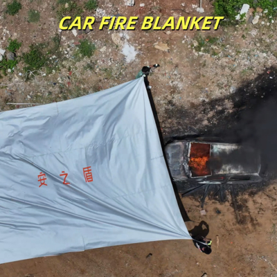 Cobre de incêndio para veículos eléctricos Retardante de chamas 550°C/1000°C Resistente ao incêndio Cinza