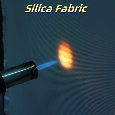 Tecido de fibra de vidro revestido com vermiculita, resistente ao calor a 1200°C